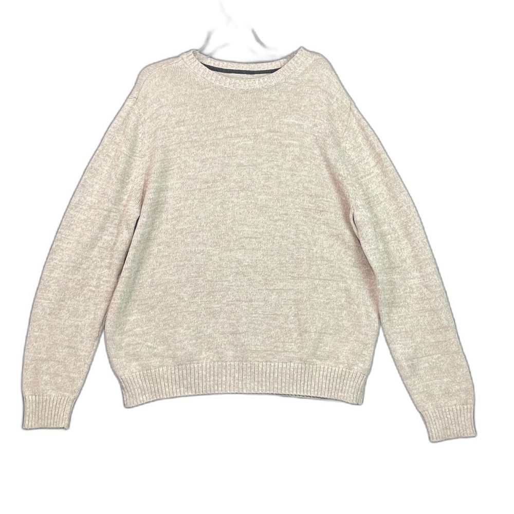 St. John's Bay Sweater Mens XL Cotton Long Sleeve Pullover Corpore Minimalist